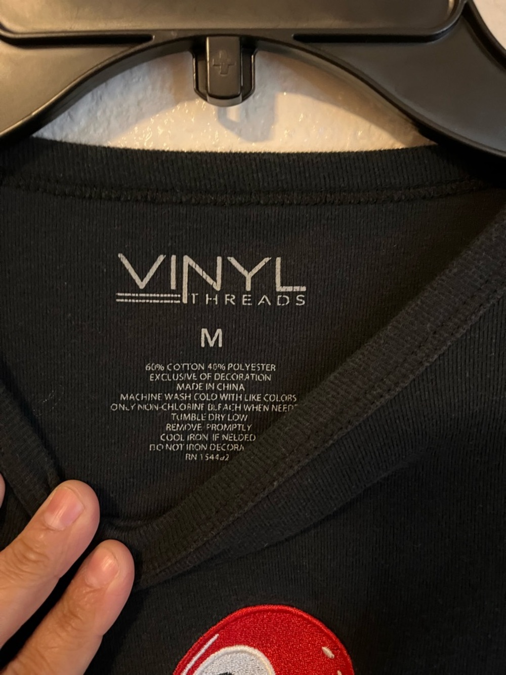 Vinyl Threads Pool Ball Cropped T-Shirt - Picture 3 of 3